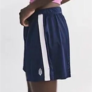Free People When in Venice Mesh Shorts. NWT. Midnight navy